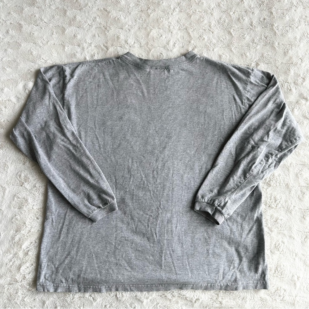Vintage Washington Nationals Shirt Tee Mens Medium Gray Adidas DC Spell Out MLB - Picture 3 of 12